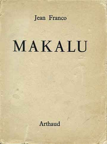 
Makalu By Jean Franco - 1955 French Edition book cover
